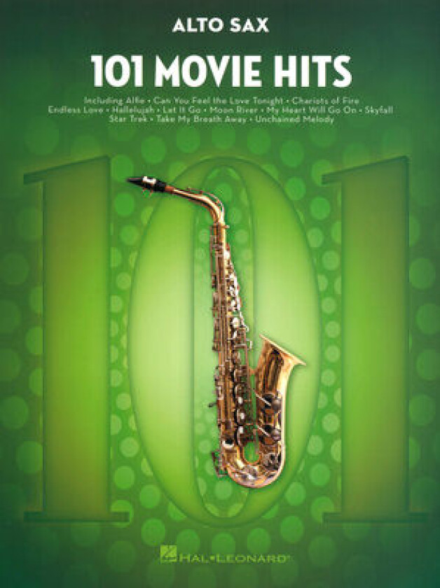 101 Movie Hits for Alto Sax.
