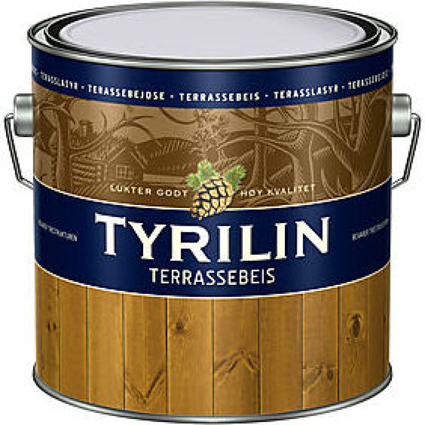 Tyrilin terrassebeis rødrev 3l.