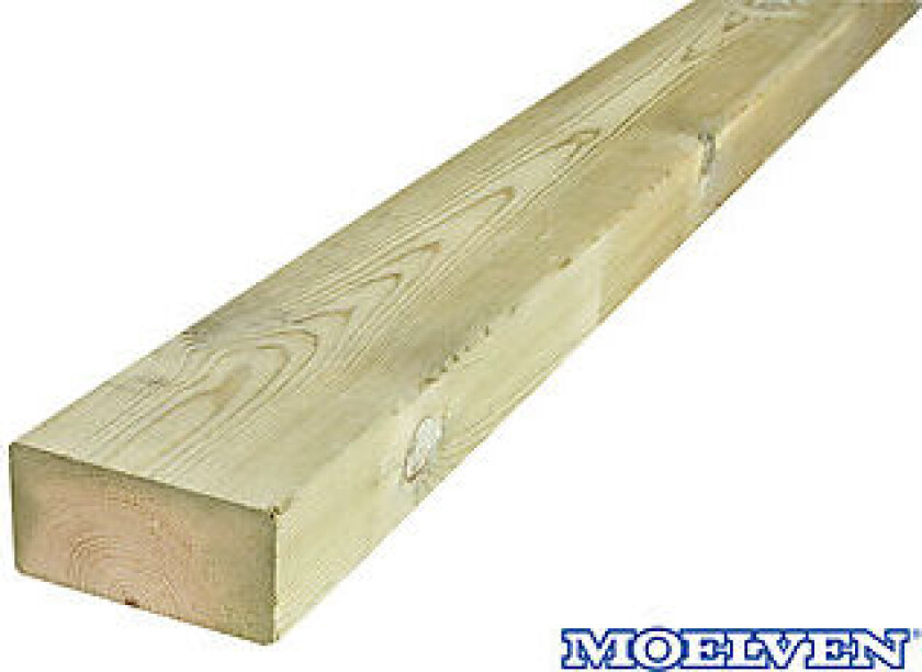 Konstruksjonsvirke C24 impregnert furu 36x98 mm