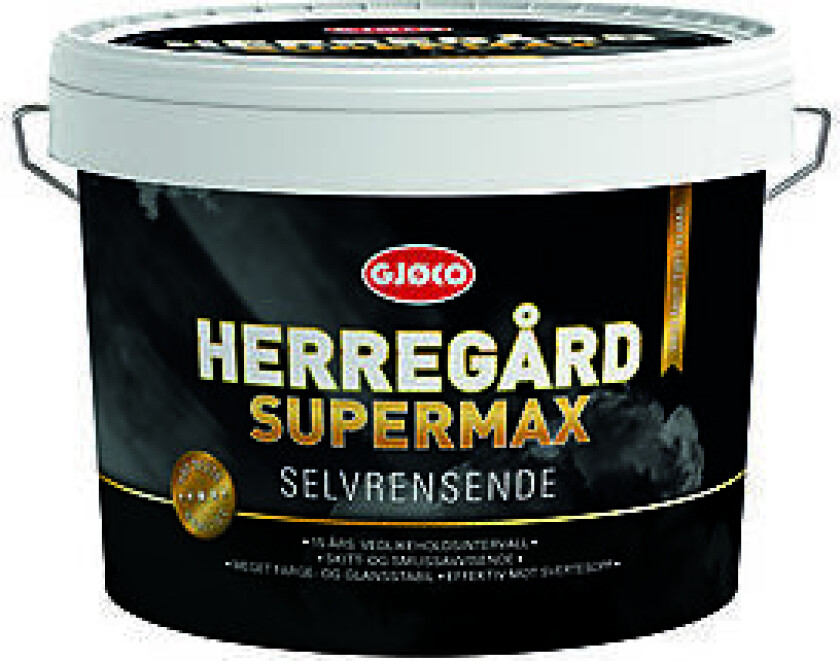 Supermax base oksydrød 9l 9l gjøco herregård