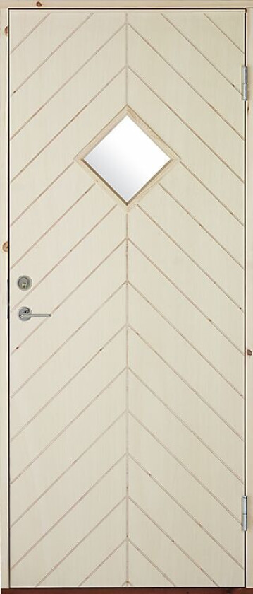 Bilde av Dørsett bod trysil gl 9x21h ubh trysil boddør 18 grader m/glass