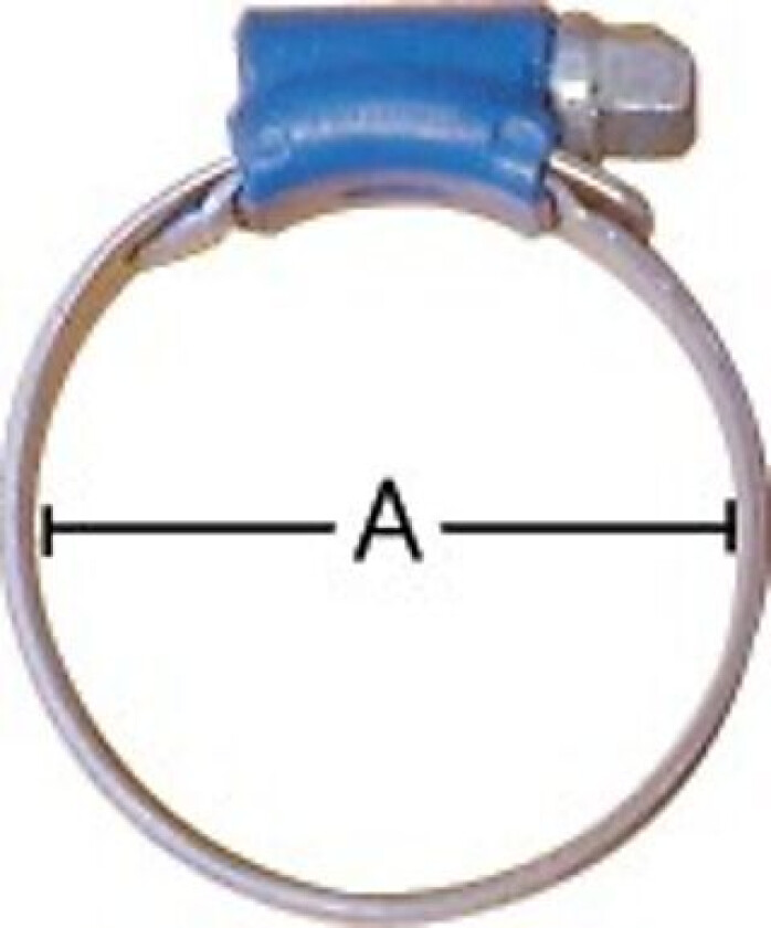 Slangeklemme sv 32-44mm stg ibpakke a 2 stk