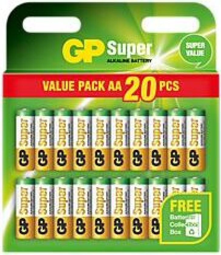 Batteri AA LR6 super