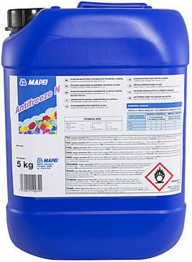 Antifreeze til betong og mørtel 5 kg