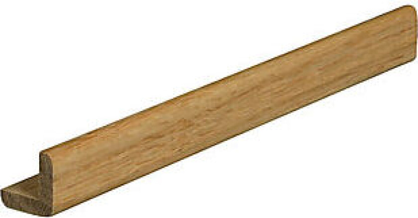 Vinkellist standard eik 28 lakkert