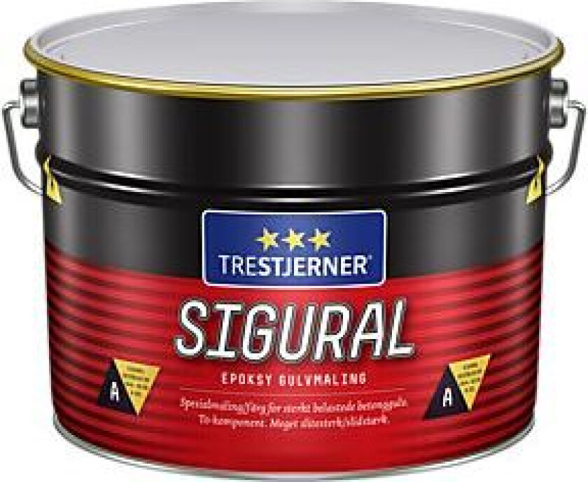 Epoksymaling A-komponent 22 skygrå 6,2 liter