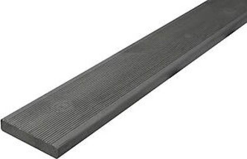 Terrassebord royalimpregnert grå furu Uno rillet 28x145 mm