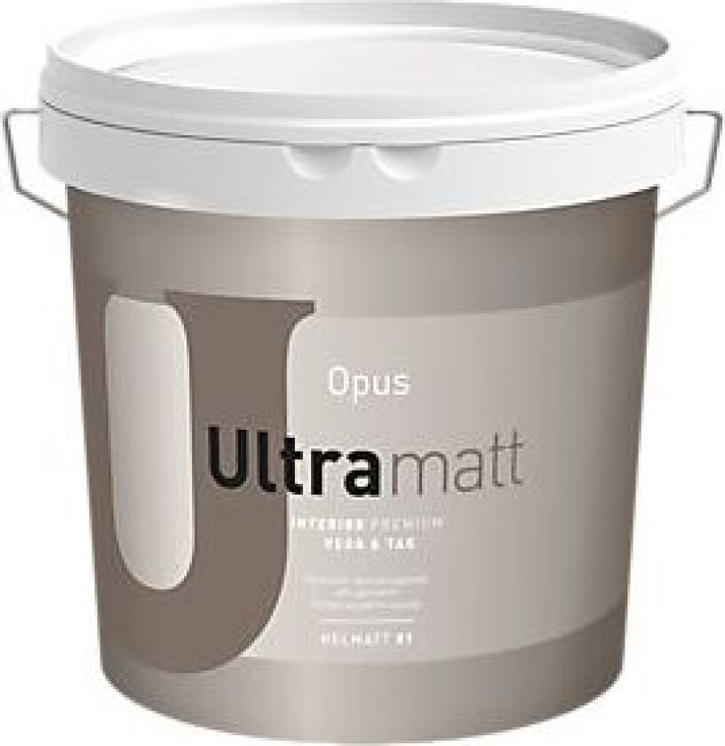 Veggmaling akryl helmatt base A 2,7 liter