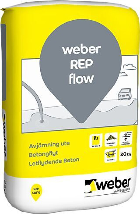 Rep flow betongflyt 20 kg