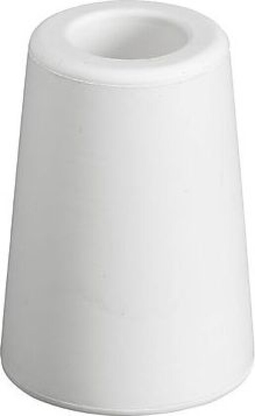 Dørstopper gummi 36x50mm hvit