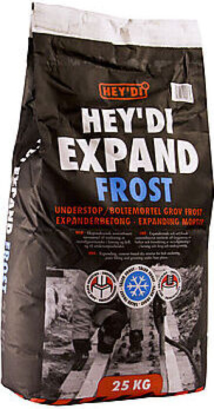 Bilde av Mørtel boltemørtel grov frost 25kg understøpsmørtel