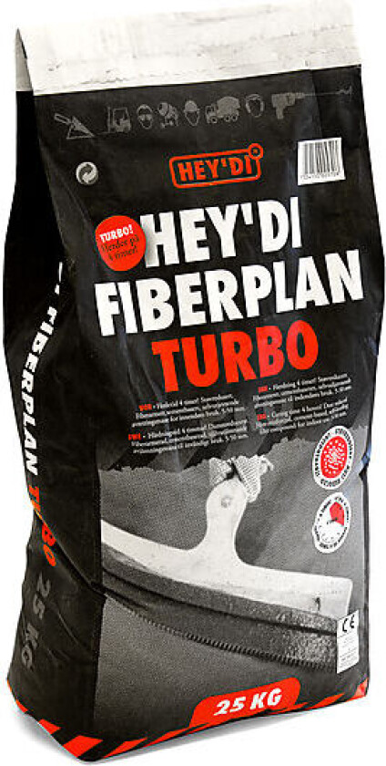 Avretting fiberplan turbo pro 25 kg