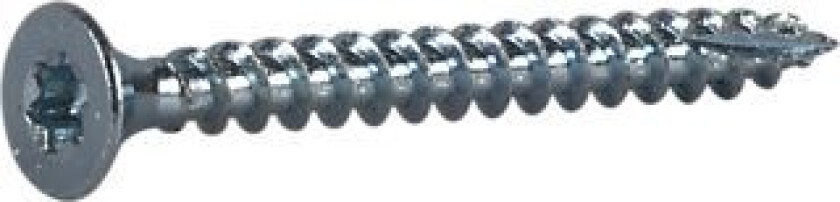 Treskrue inv sh hg 4x40 fzb a-200 senkhode helgjenget blankforsinket