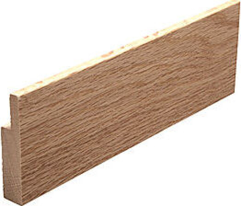 Utforing lakkert eik 21x70 mm