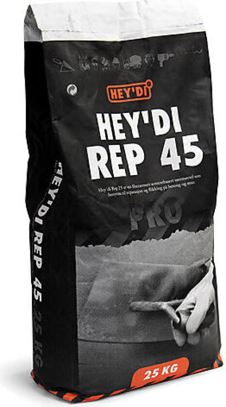 Mørtel Rep-45 Pro 25 kg