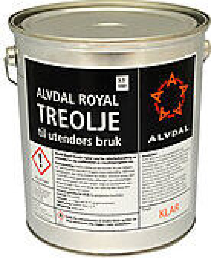 Alvdal royal treolje 3,5lfjellgrå