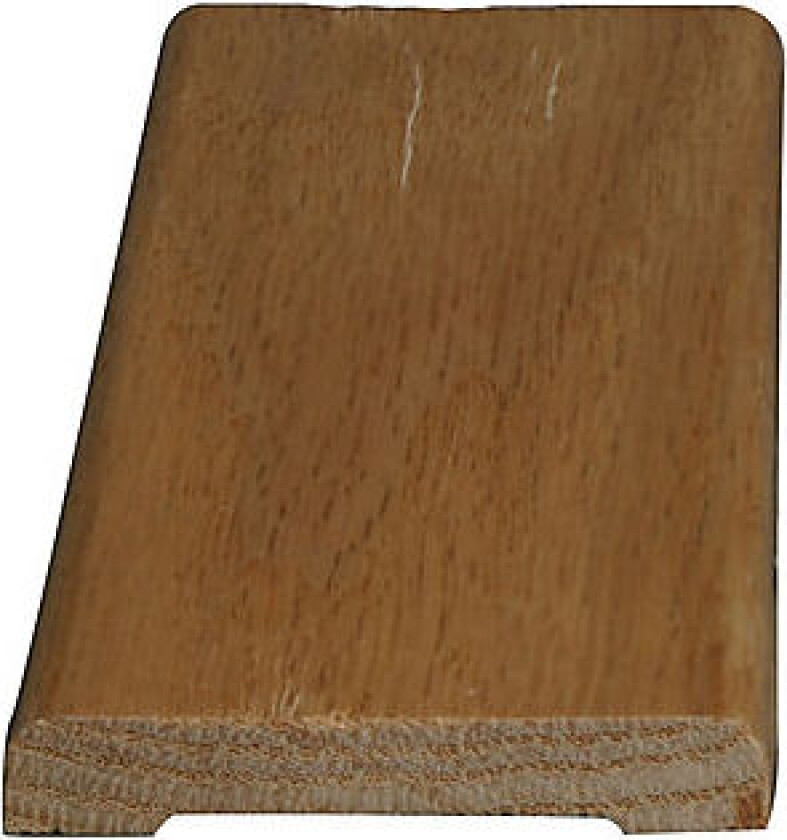 Karmlist rundkant 10,50 mm lakkert eik