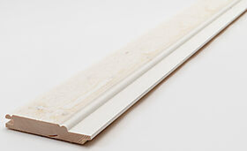 Gran 19x120 sveitser sp3 ru grunnet hvit