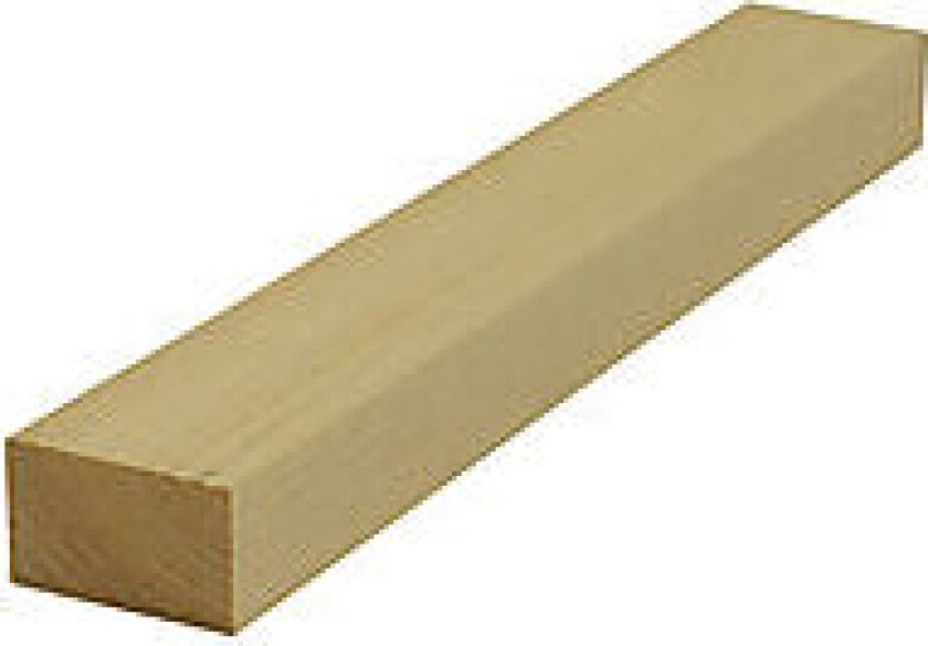 Rektangulær kledning malmfuru 29x48 mm