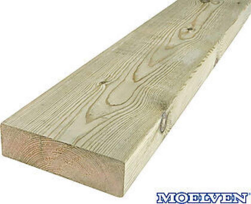 Konstruksjonsvirke C24 furu impregnert 48x173 mm