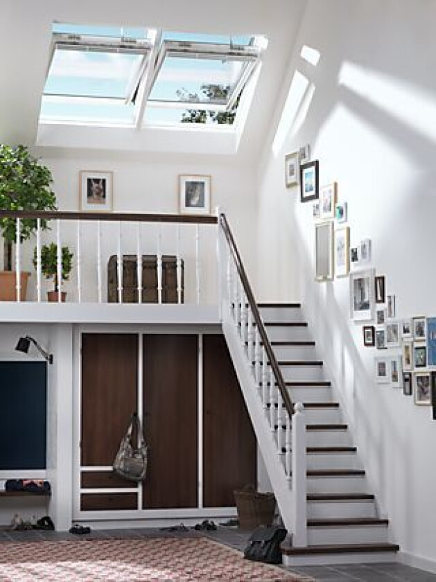 takvindu elektrisk 78x140 cm 3-lags glass