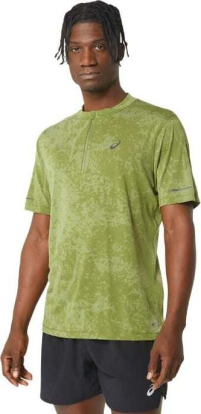 Metarun Pattern 1/2 Zip SS Top
