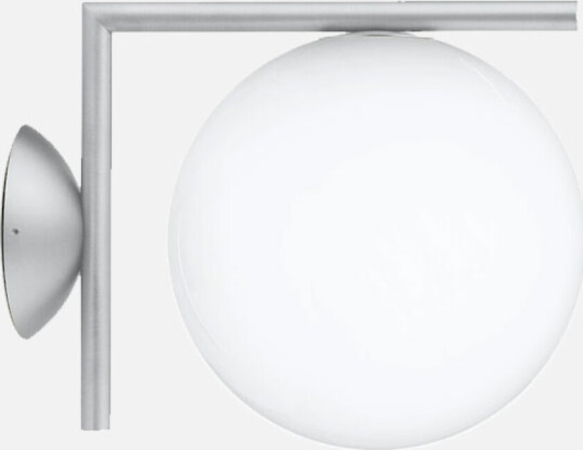 IC W1 Out vegglampe - stål