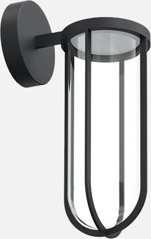 In Vitro Out vegglampe - sort