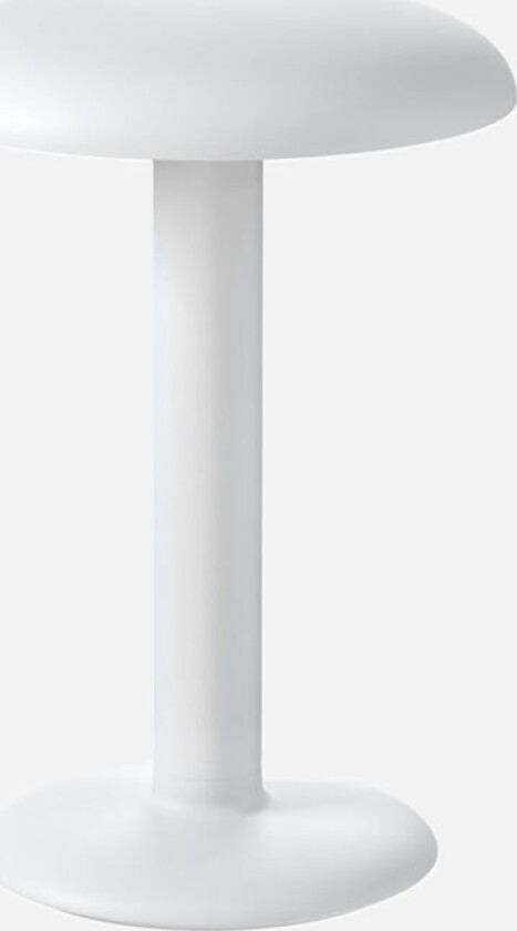 Gustave bordlampe - matt hvit