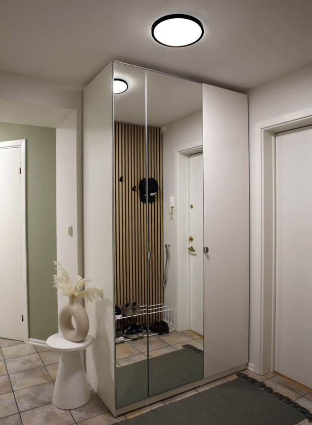 Håkon taklampe Ø30 dimbar - sort