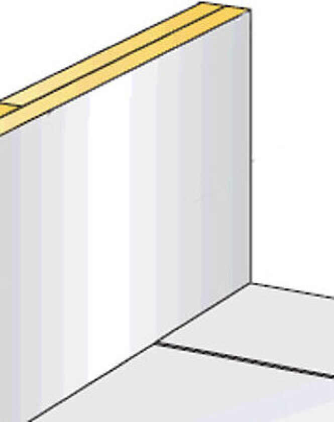 Isolasjon lydstopp-plate 60x600x1200 mm 4 stk