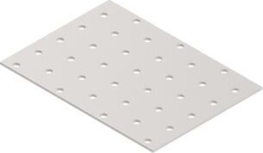 Hullplate 100x140x2,0 ce fzv varmforsinket stål