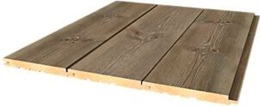 Furu 13x120 sprekk svaberg børstet beiset natur