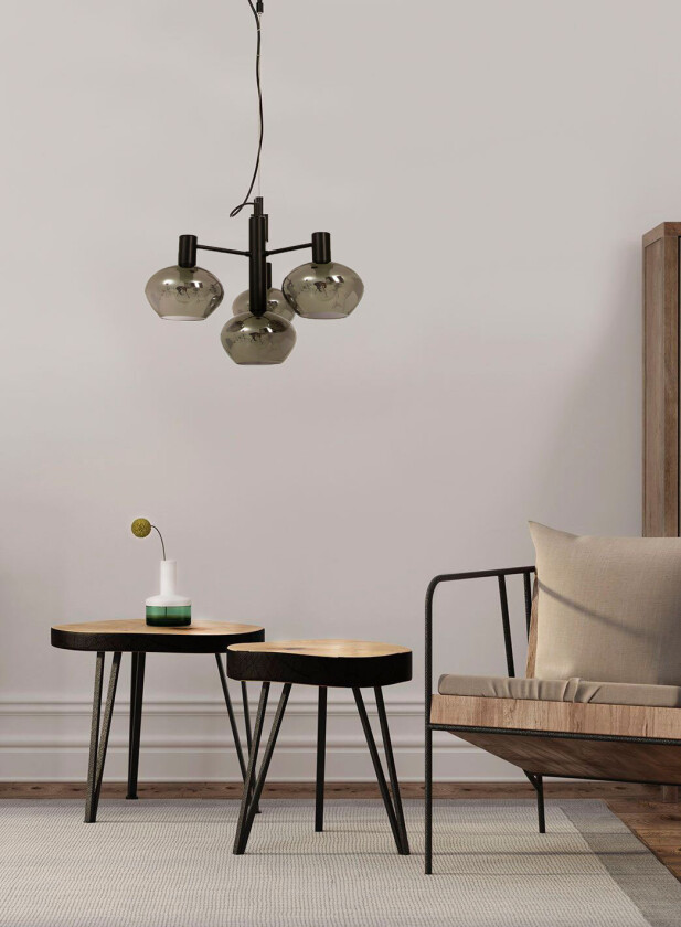 Bell taklampe Ø47 - sort/sotet