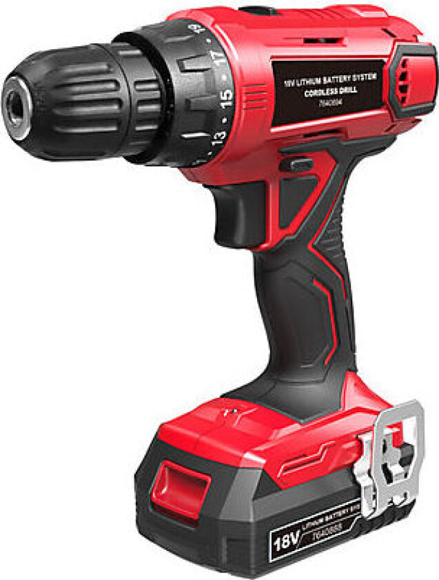 Bilde av Drill 18V m/batteri og lader