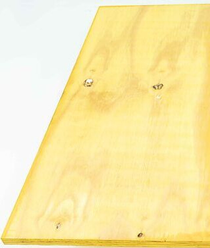 Kryssfiner oljet euca/furu kombi 15x1500x750 mm