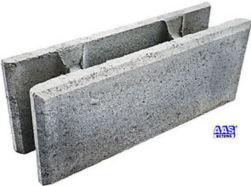 Bilde av Forskalingsblokk grå 15 cm 50x15x20 cm