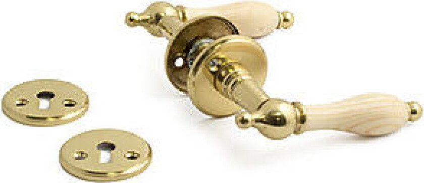 A9686 dørhåndtak innerdør furu/messing