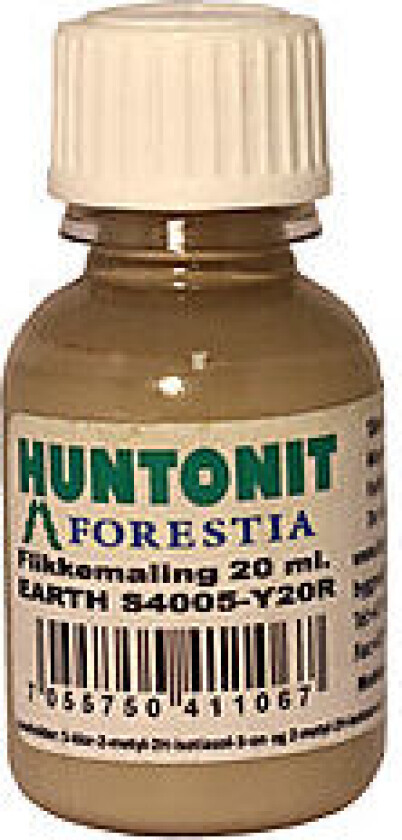 Huntonit flikkemaling earth 20ml flaske ncs s 4005-y20r