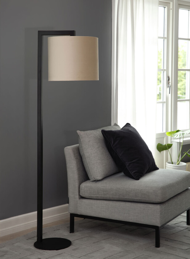 Sibyl gulvlampe - sort