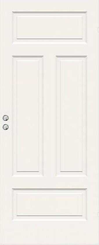 Dørbl sd compact 04n 9x21 hvit tett skyvedørblad 4 speil