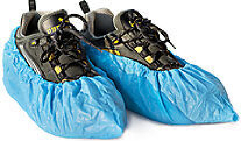 Overtrekk til sko 4010 15x40 handi sko overtrekk blå 3,8 g 15x40 cm