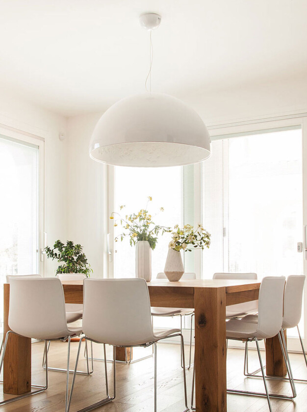 Skygarden 1 taklampe - hvit