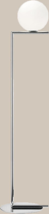 IC F1 gulvlampe H135 - krom