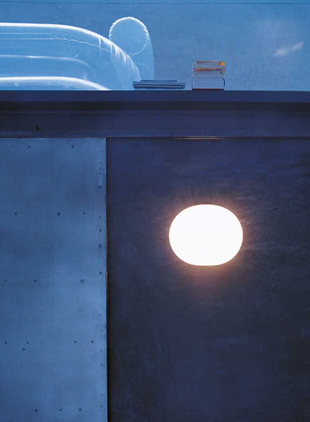 Glo-Ball W vegglampe - hvit