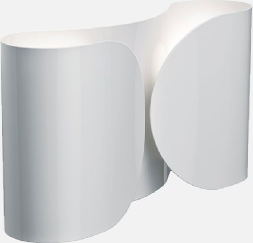 Foglio vegglampe - hvit