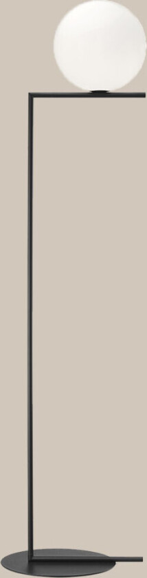 IC F2 gulvlampe H185 - sort