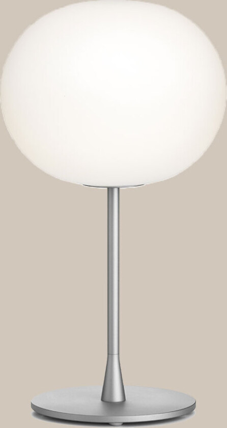 Glo-Ball T1 bordlampe - sølv