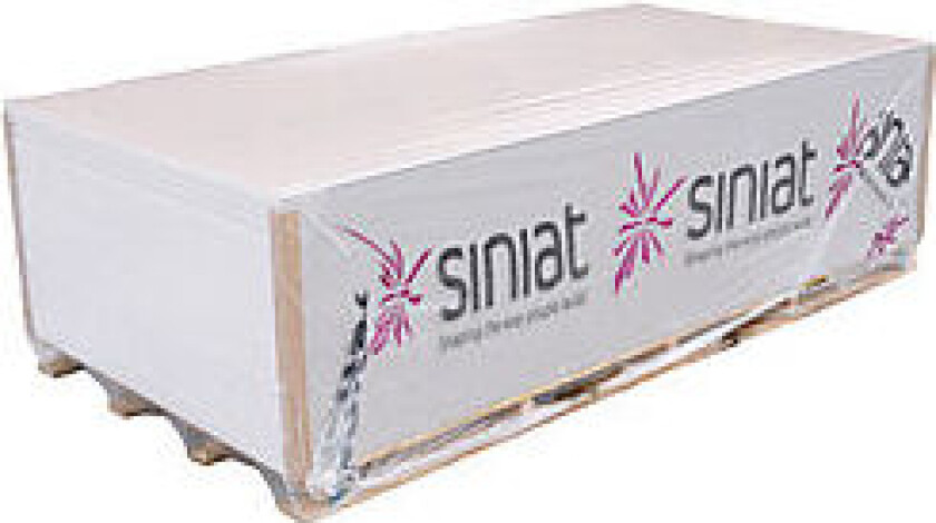 Gipsplate 12,5 mm standard 120x300 cm