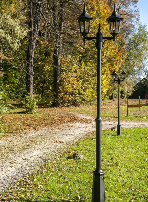 Modena 302 utelampe - sort